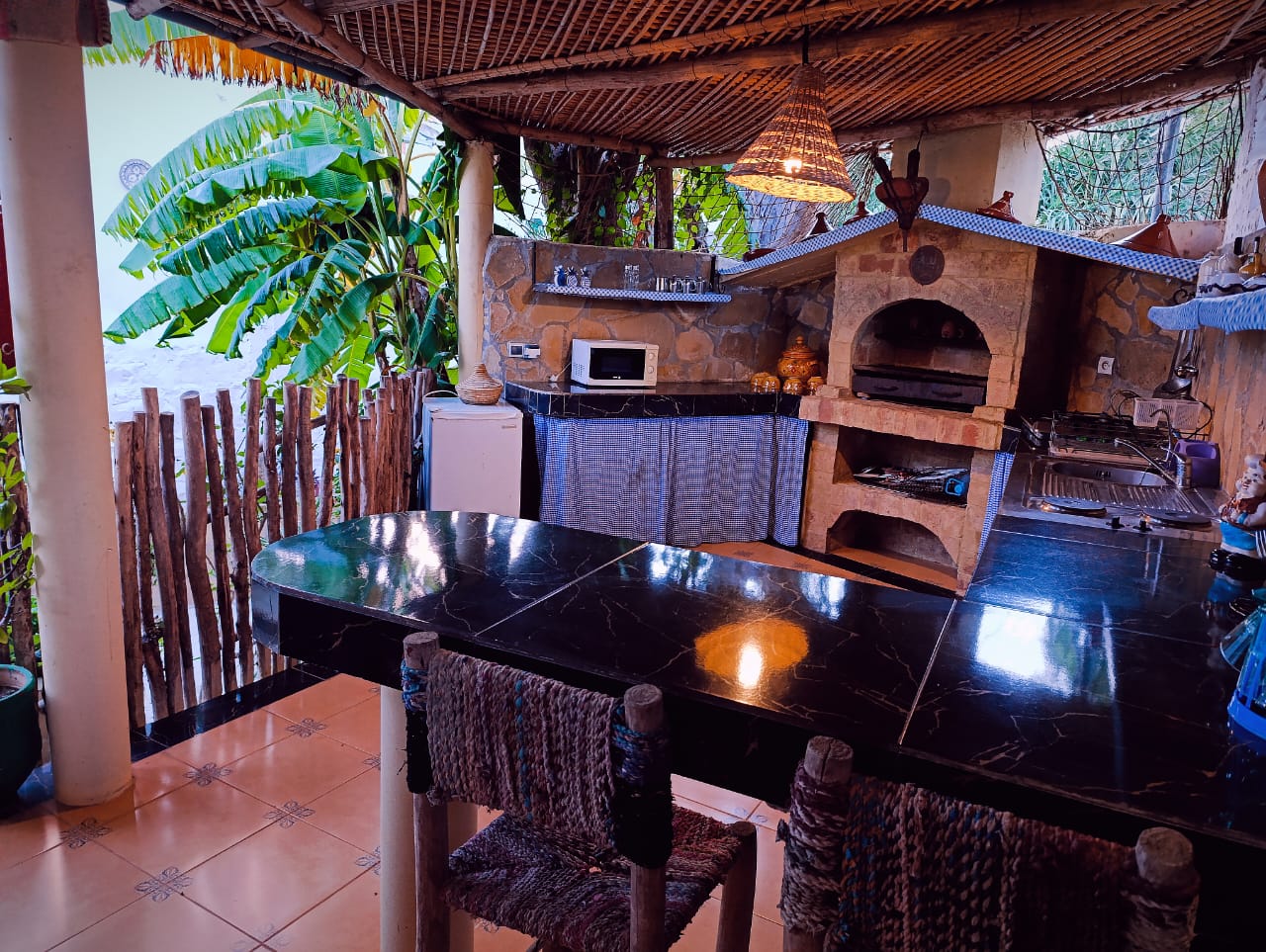 صورة اوبيرج سعة 14 شخص بالمسبح واقامة تقليدية مغربية