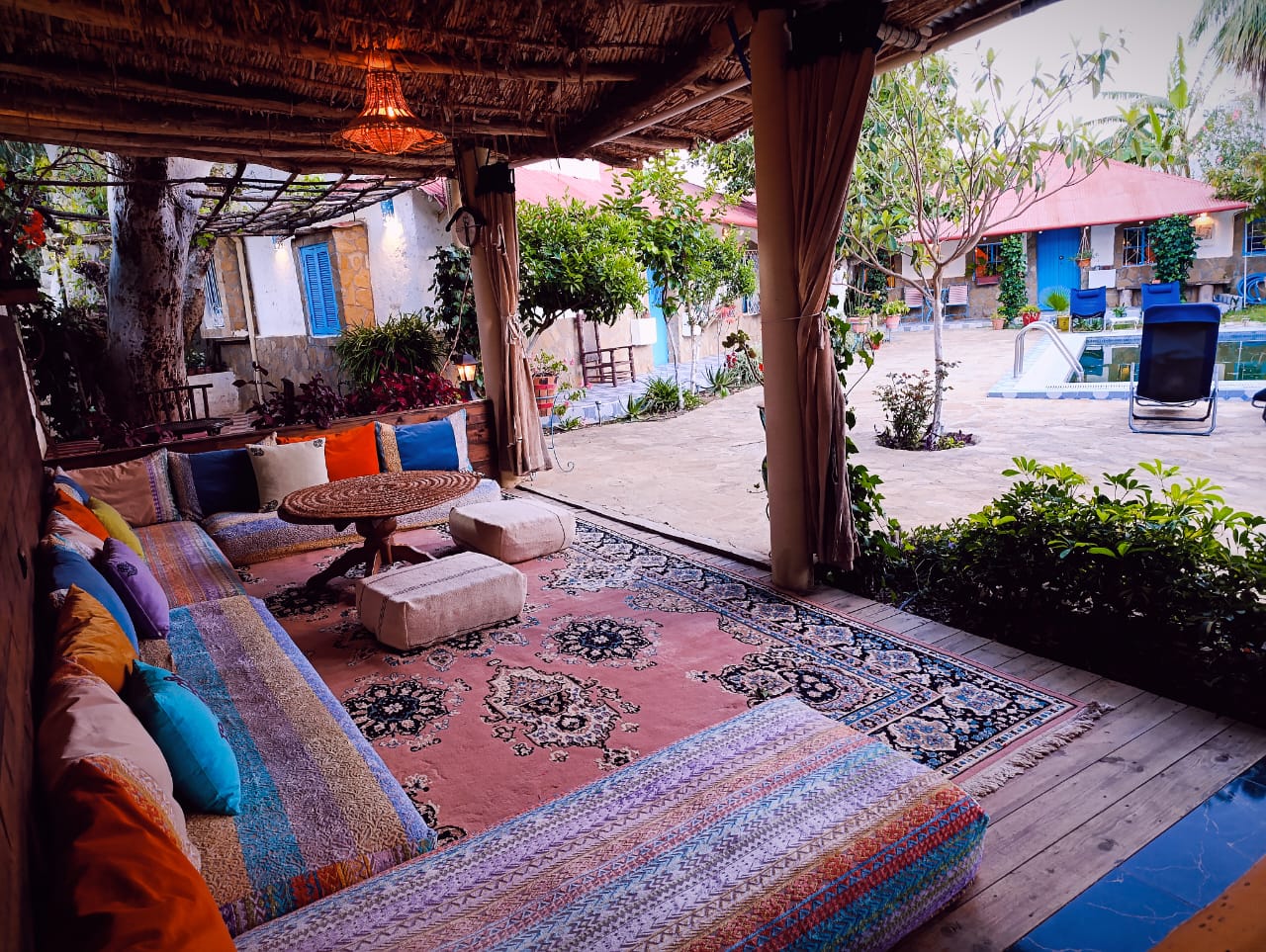 صورة اوبيرج سعة 14 شخص بالمسبح واقامة تقليدية مغربية